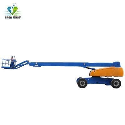 30m Telescopic Towable Mounted Trailer Driavble Skyjack Boom Lift