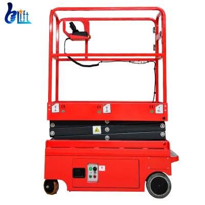 Electric Driving Mini Self Walk Electric Lifter Mobile Scissor Lift Platform