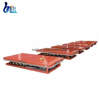 Hydraulic Material Handling Lifting Mechanism Electric Scissor Lift Tables