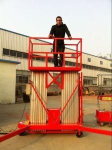 Light Double Mast Hydraulic Personal Lift for Painting