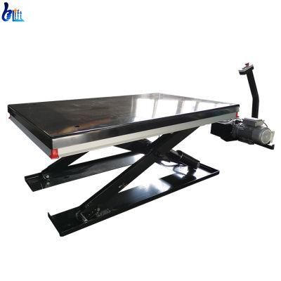 Custom Wheels Fixed Lift Scissor Table Made in China