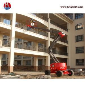 14m 16m Capacity 230kg Diesel Type Articulated Booms with Self-Leveling Platform