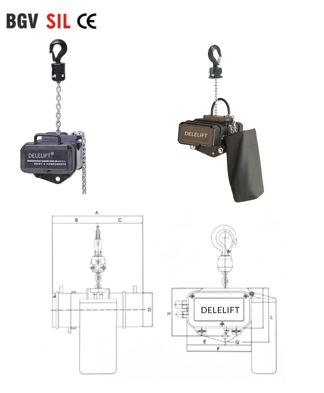 0.5 Ton Equipment Intelligent Stage Electric Chain Hoist