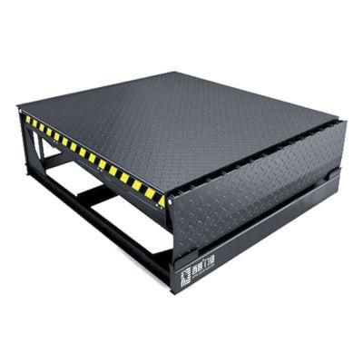 Stationary Hydraulic Dock Leveler for Forklift and Warehouse Lift Cargo