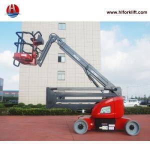 Electric Articulating Boom Lift 16m with Jib Hydraulic Sky Arm Lift with Ce ISO