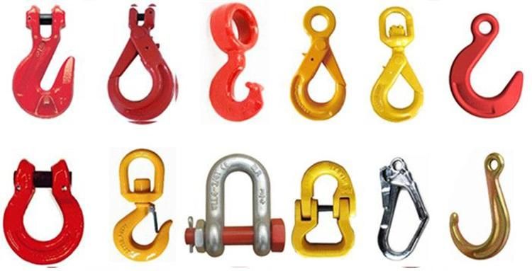 China Heat Treatment Marine Boat Anchor Link Chain with Hook